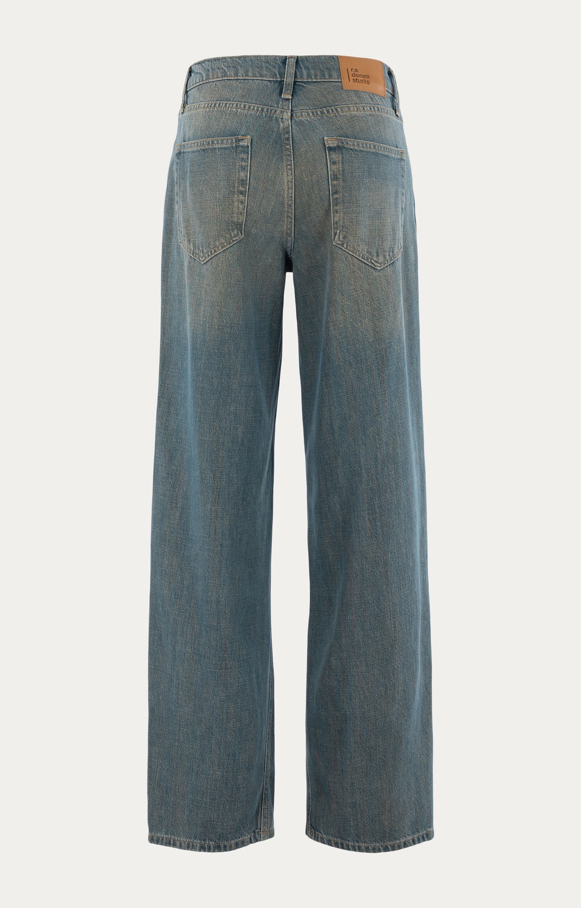 Jeans met wide leg
