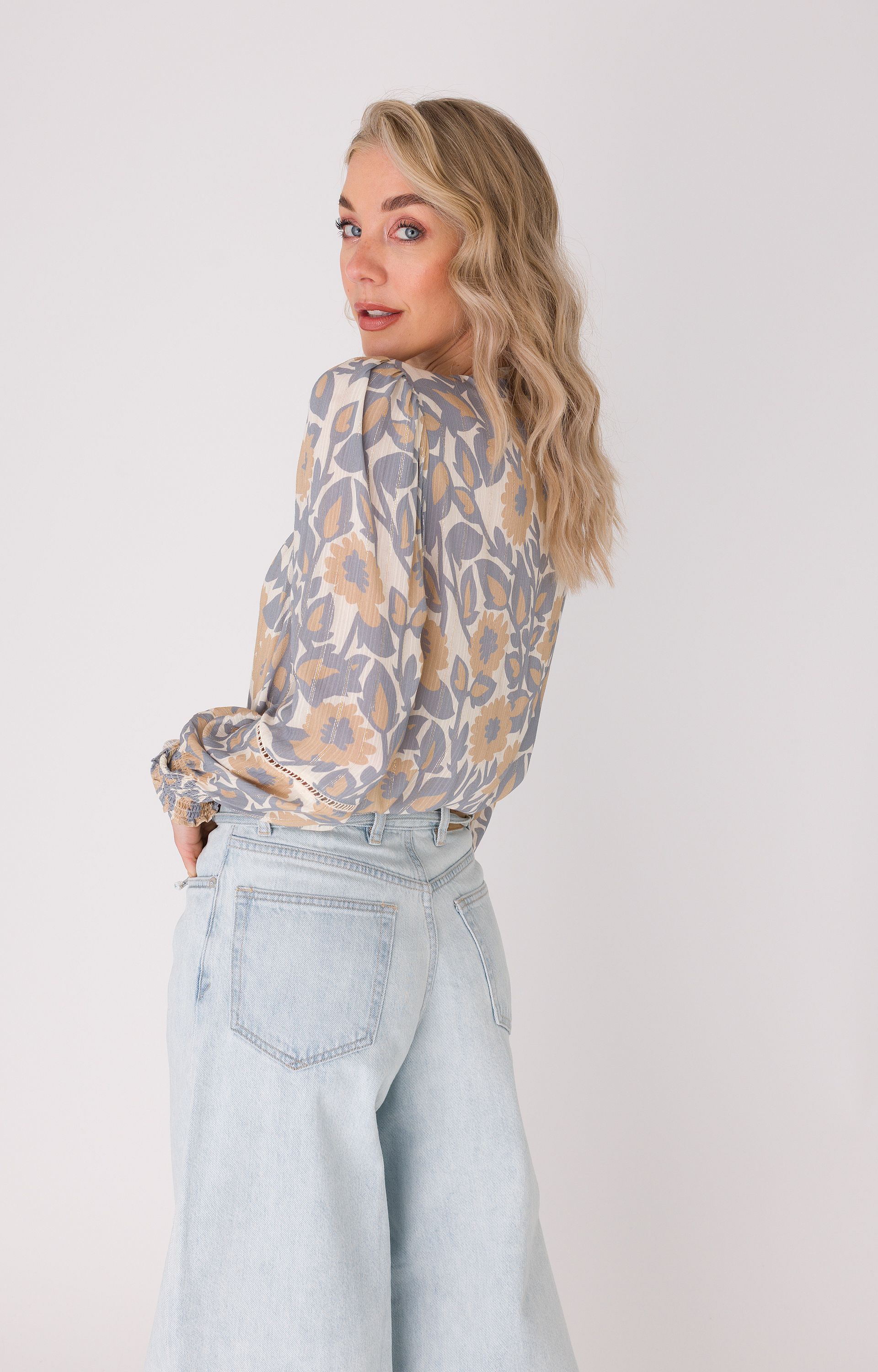 Blouse met print