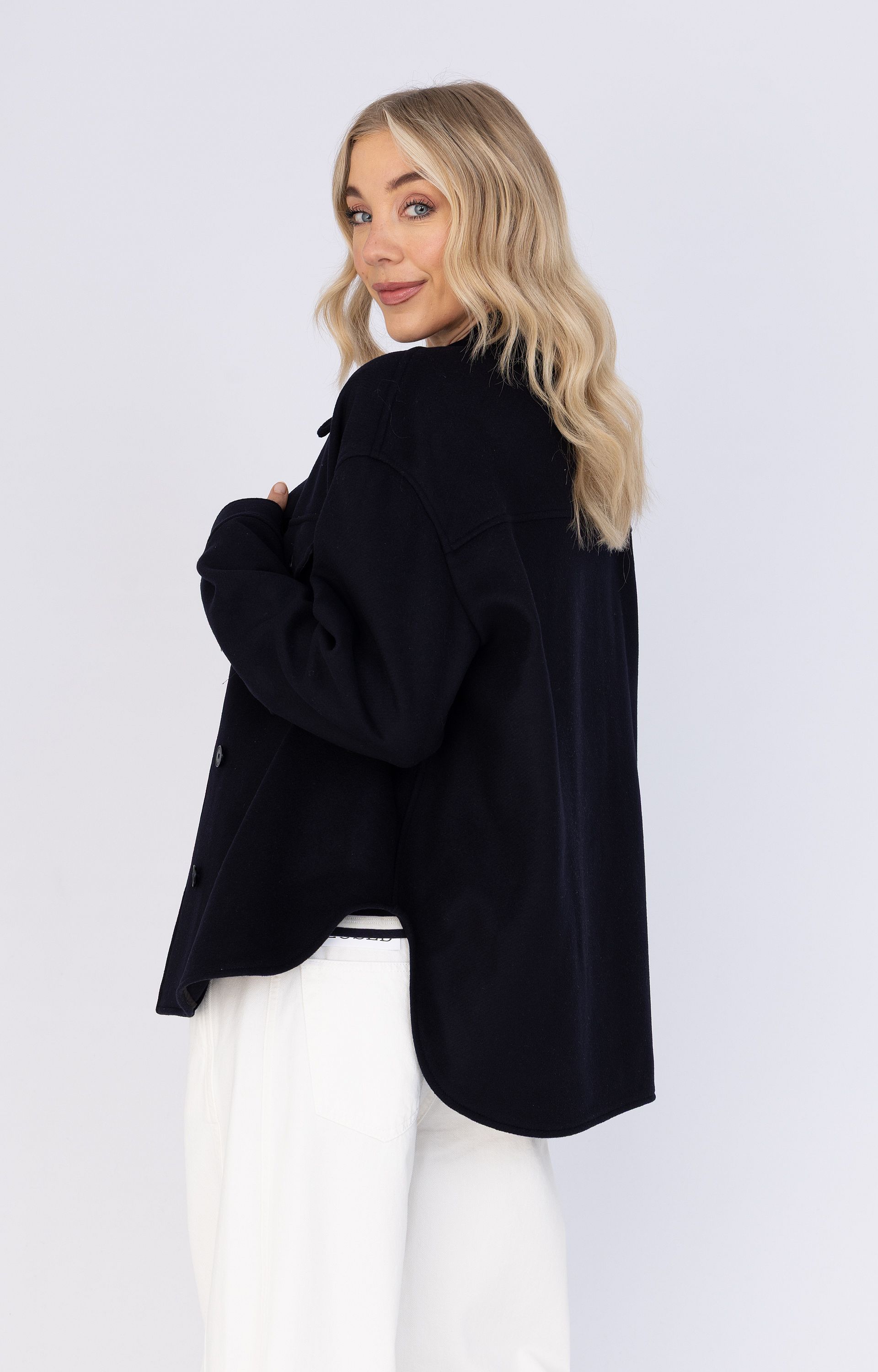 Blazer van wolmix