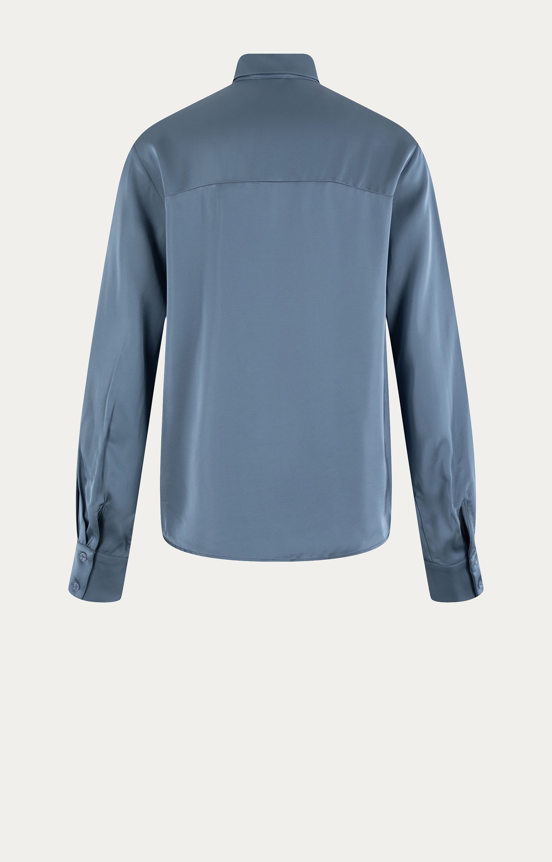 Blouse met glans 