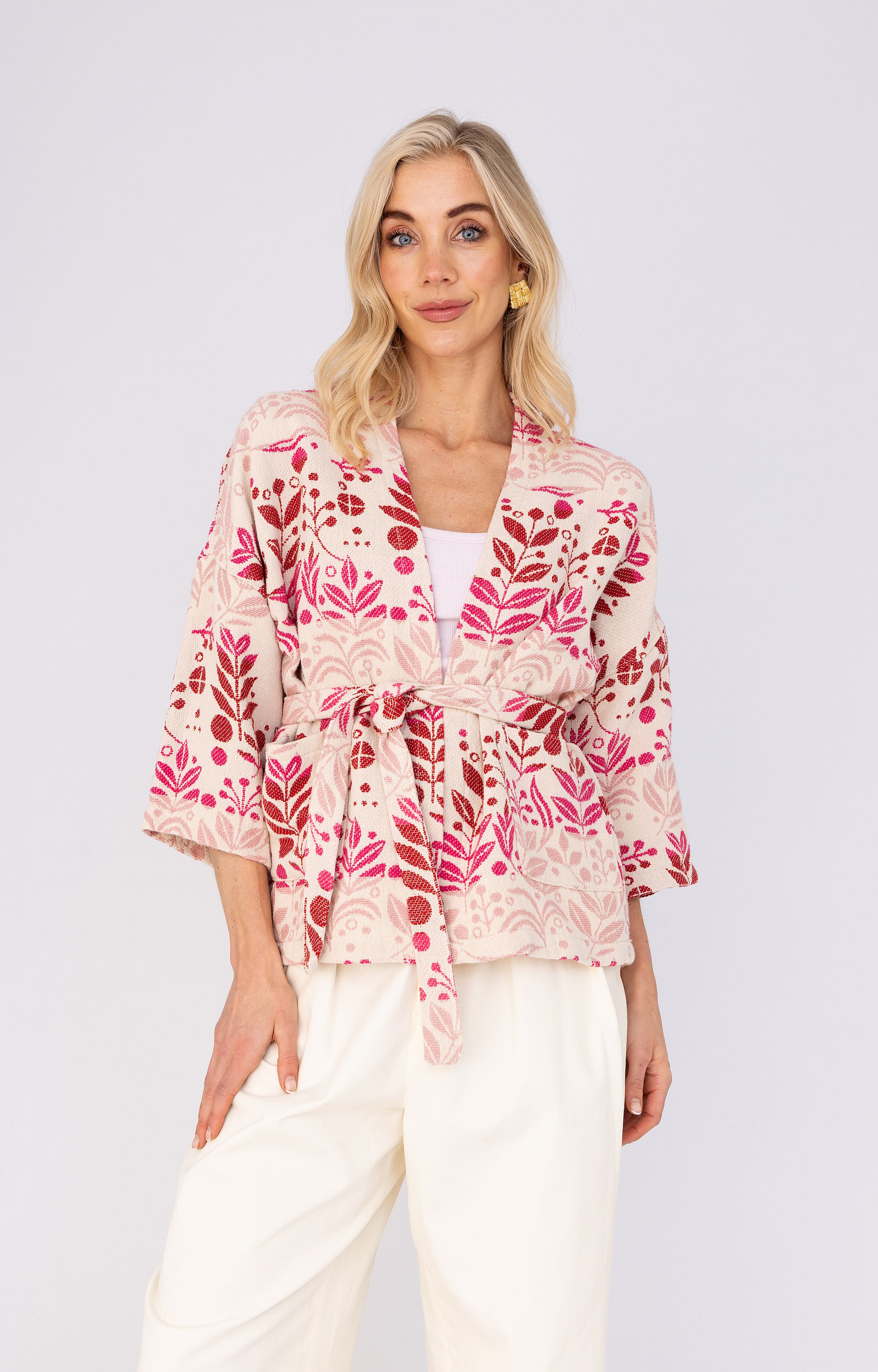 Kimono botanisch dessin