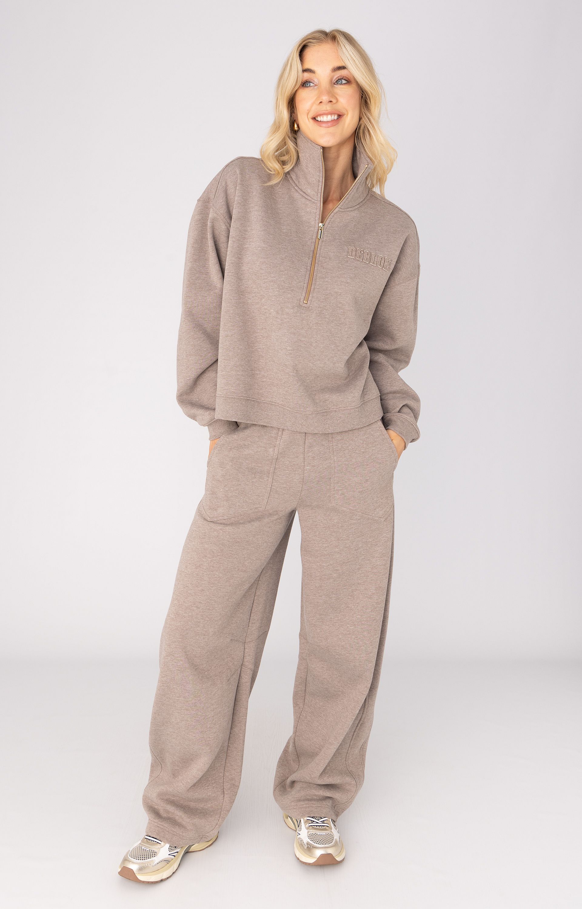 Aisha Half Zip Sweater