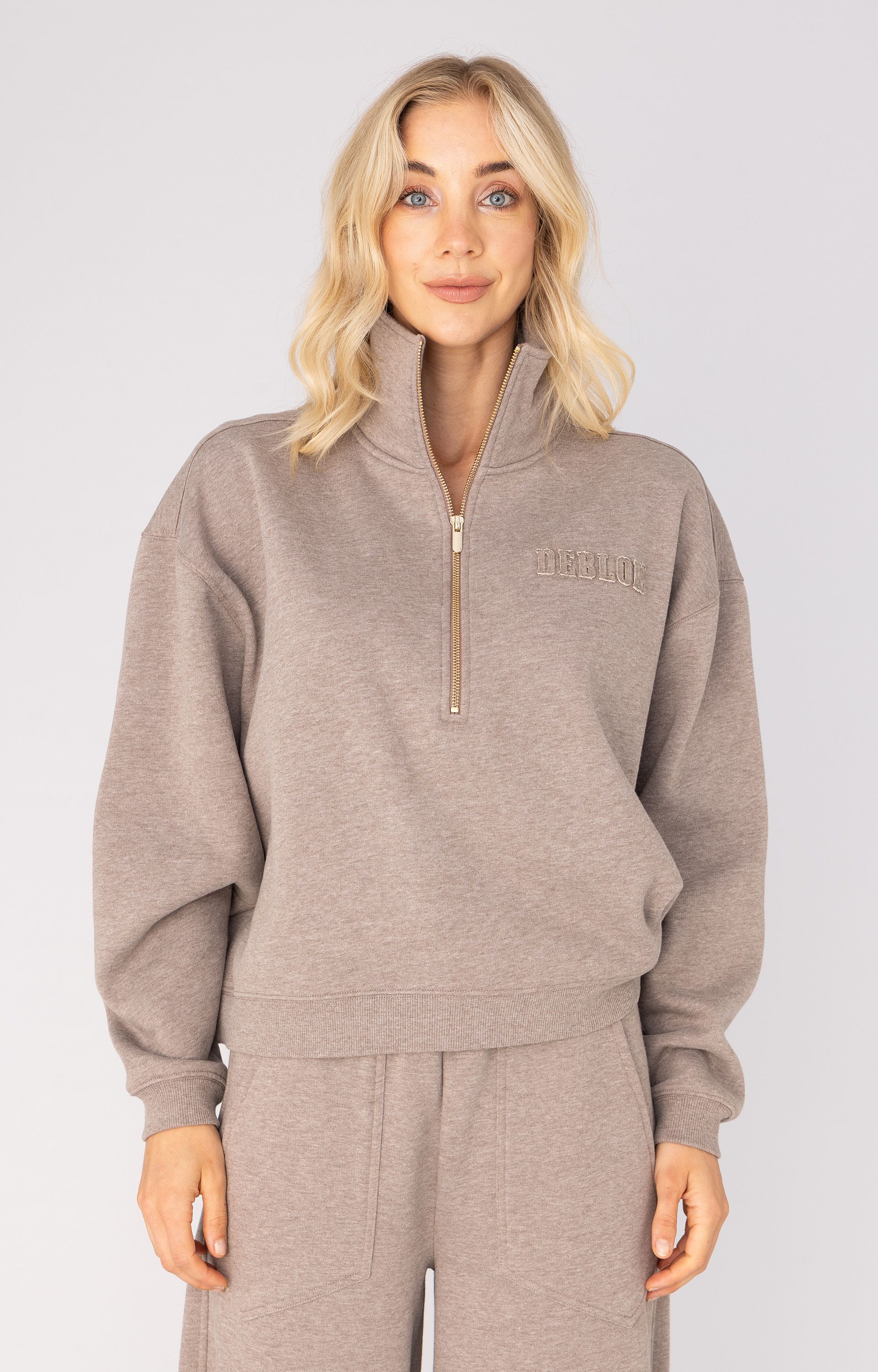 Aisha Half Zip Sweater
