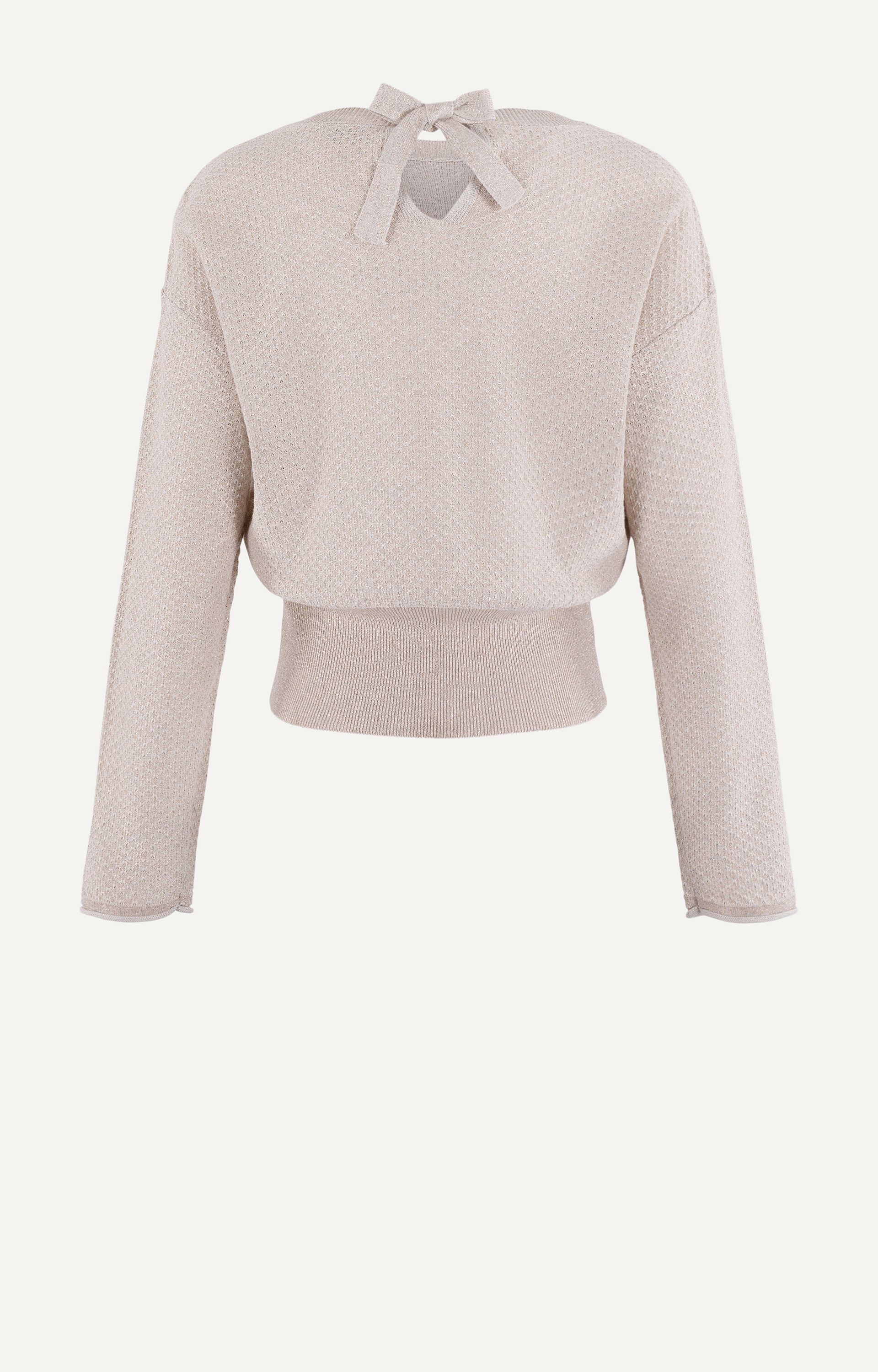 Pullover met lurex