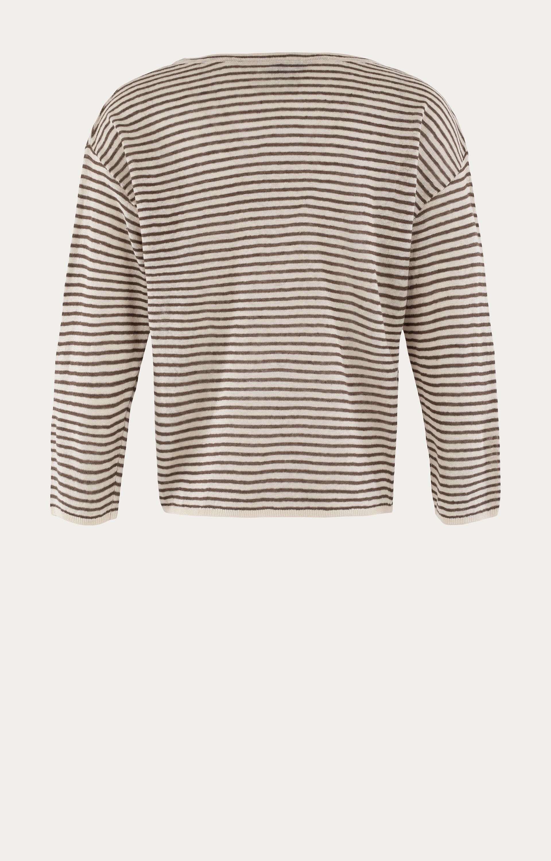 Pullover met strepen 