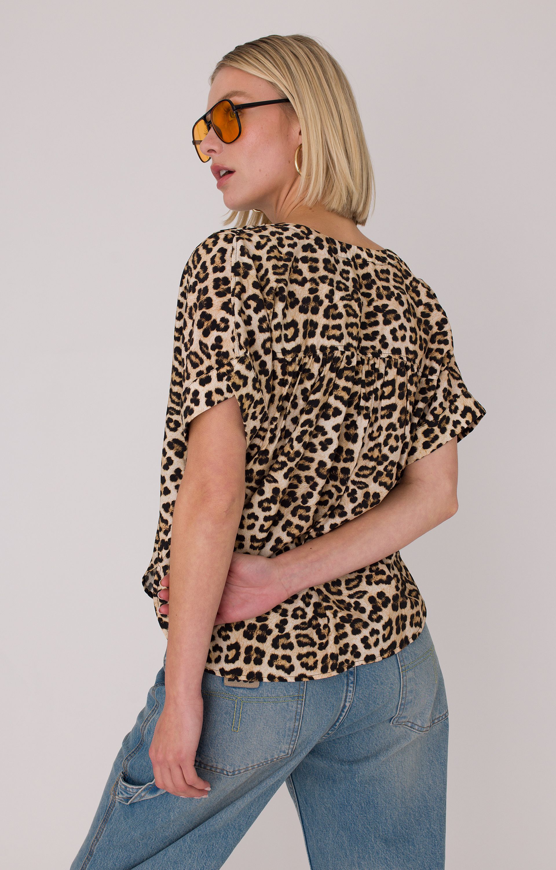 Blouse met print
