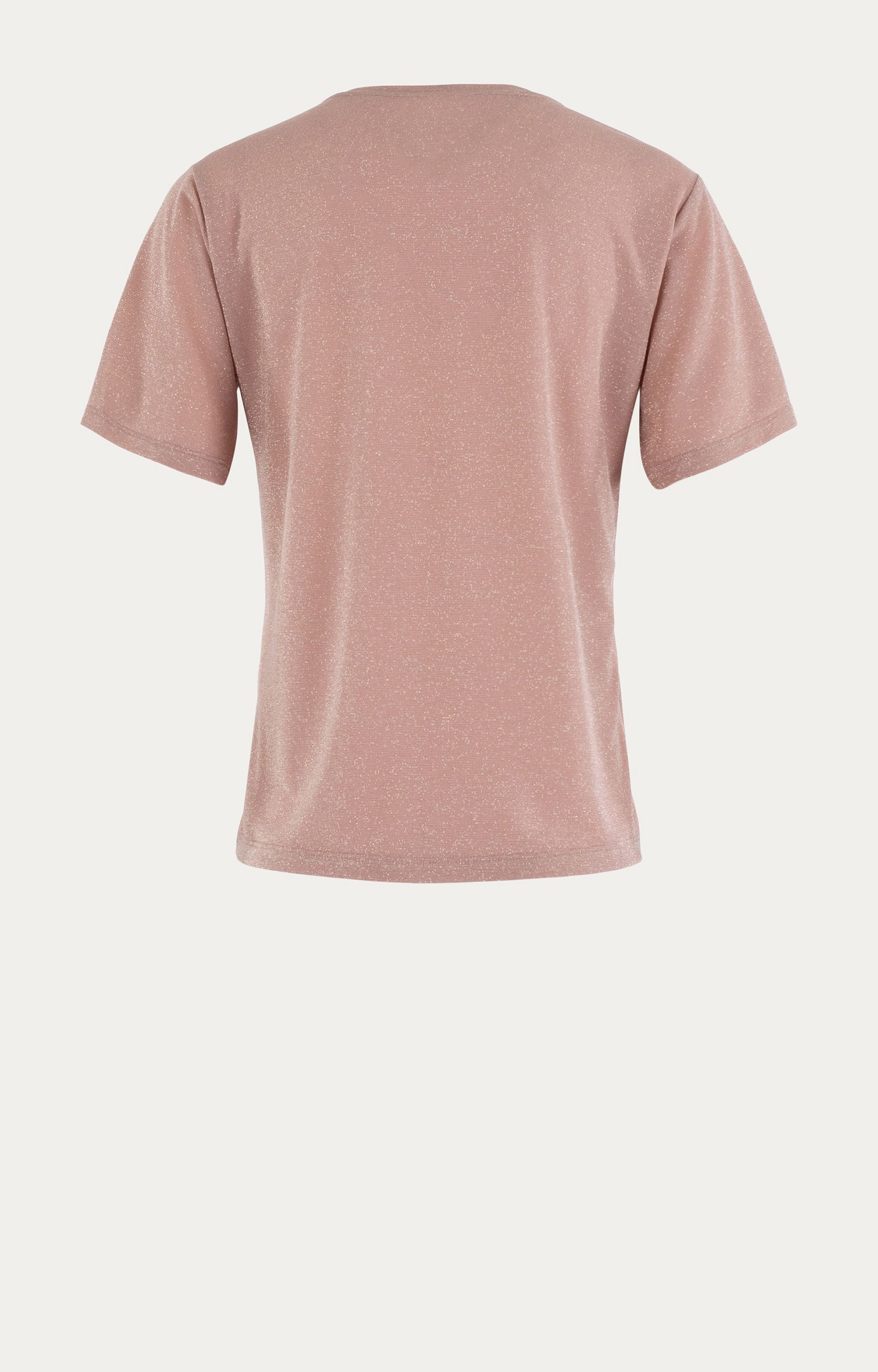 Shirt met lurex