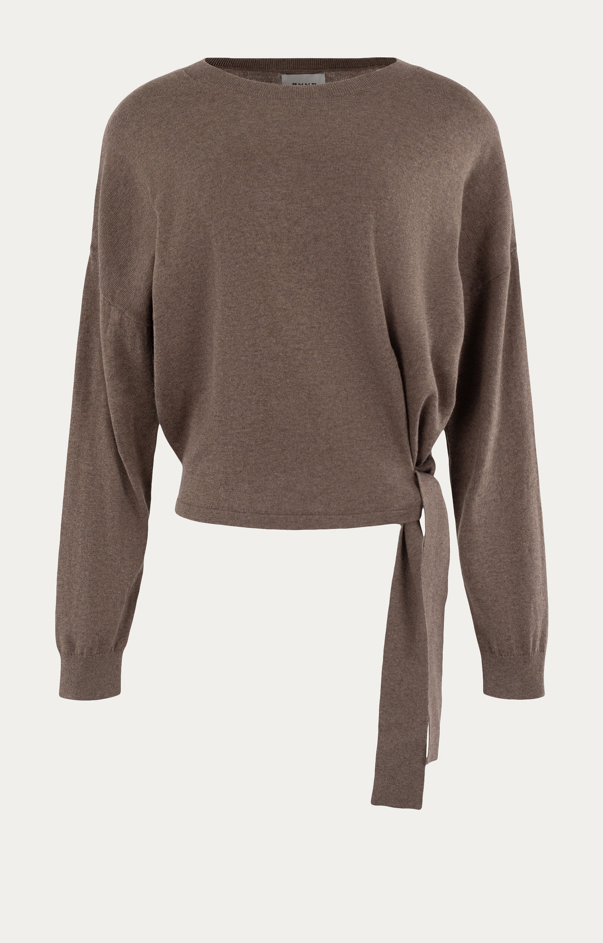 Pullover met strikdetail
