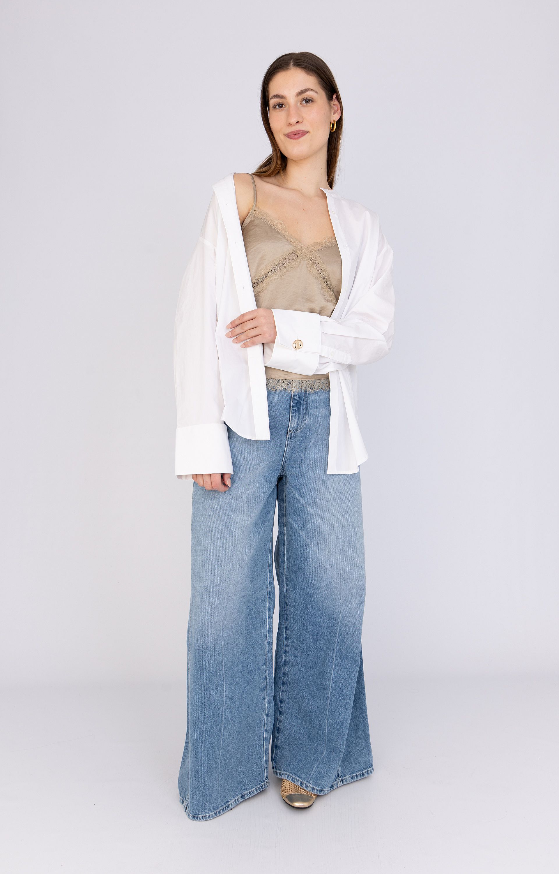 Lingerie top satijnlook