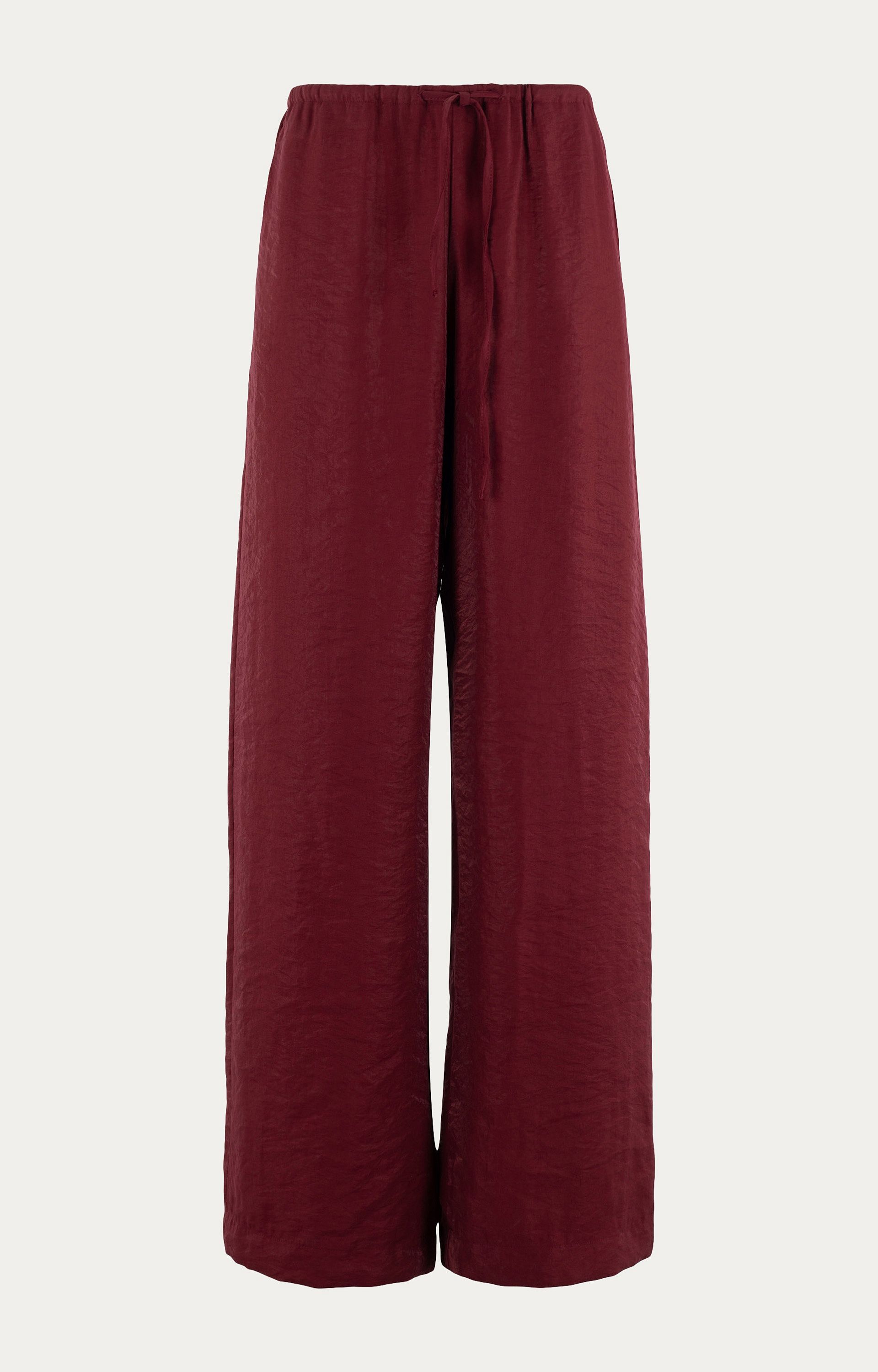 Soepelvallende broek