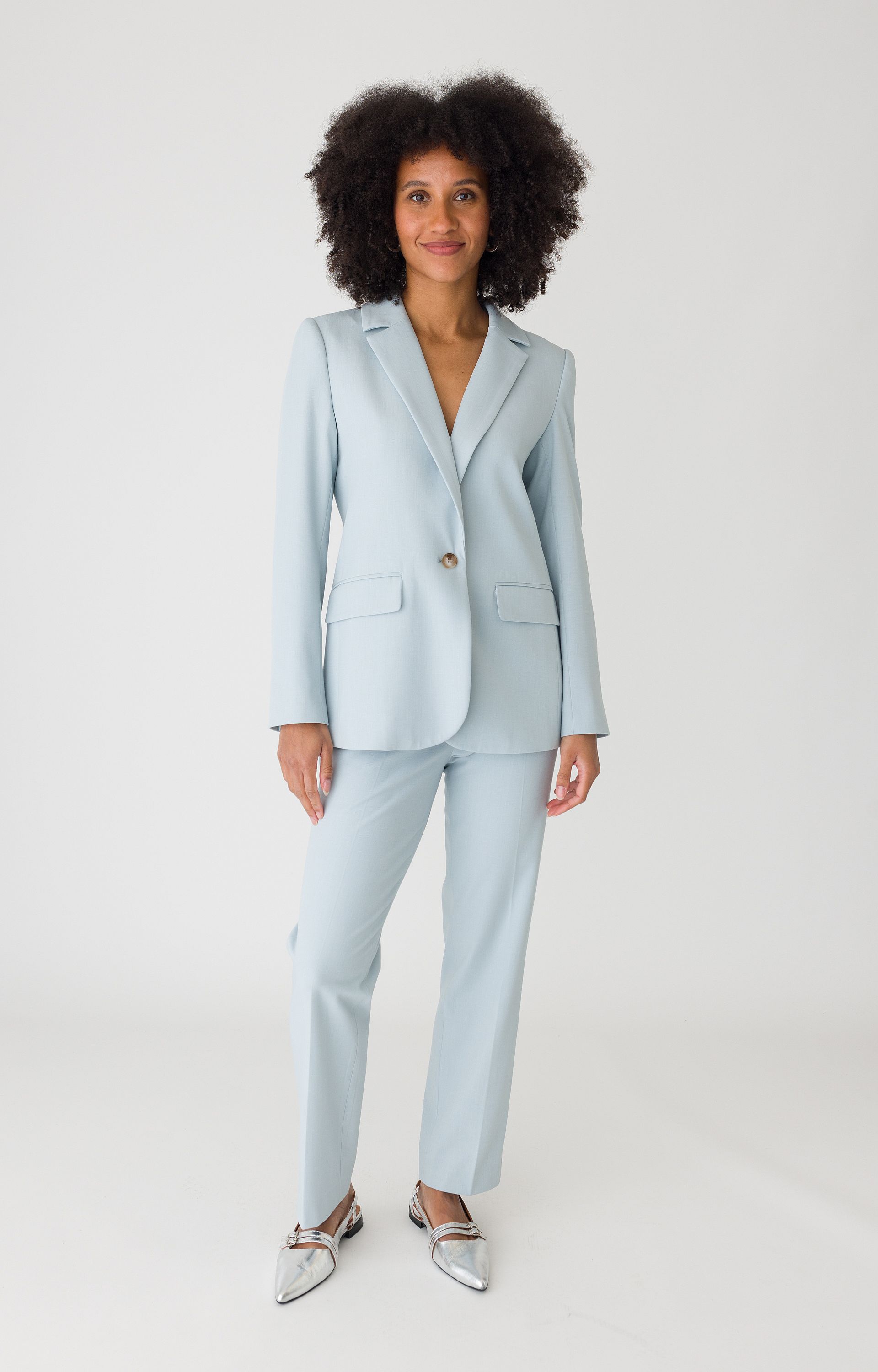 Single-breasted blazer