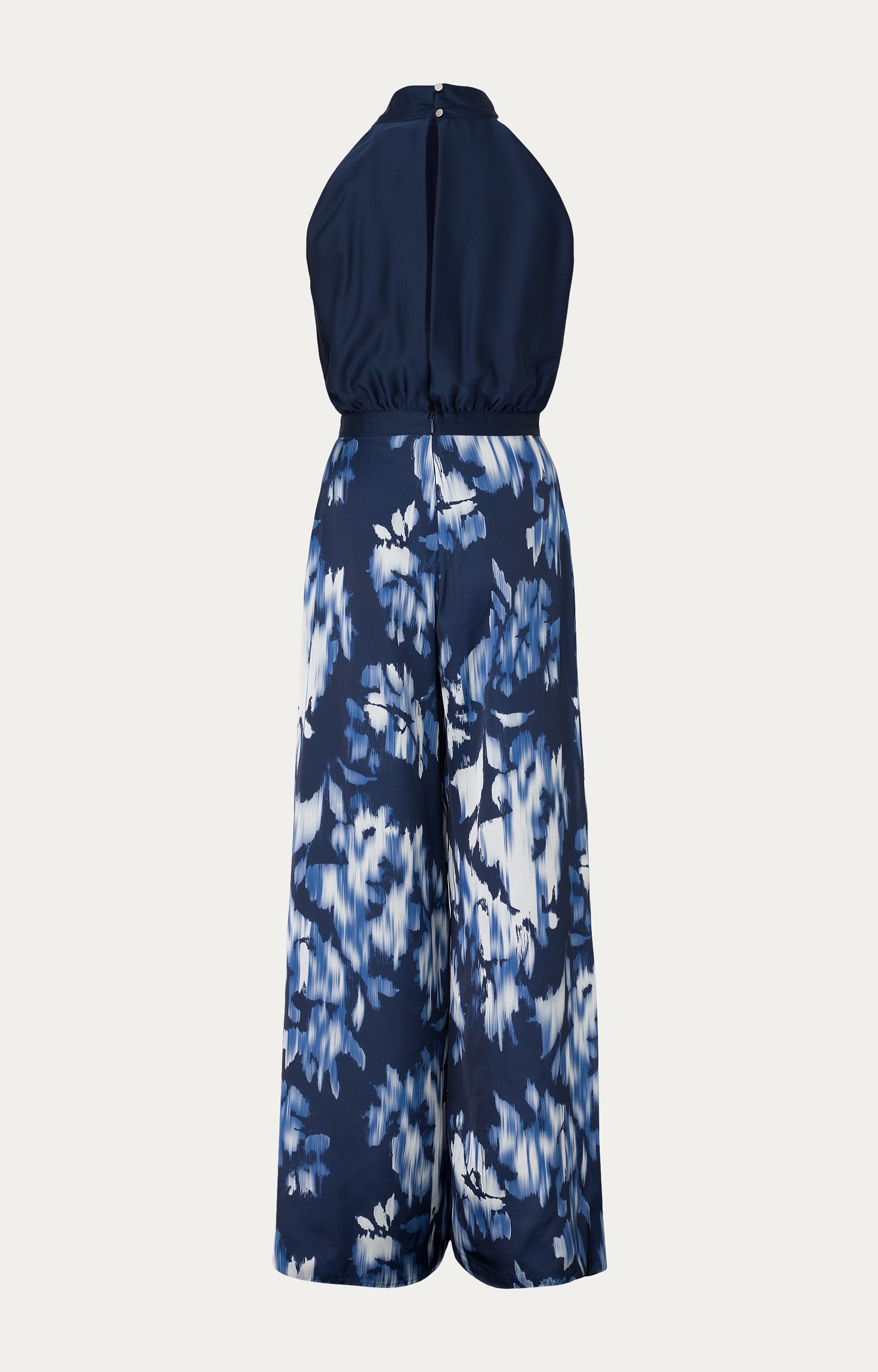 Jumpsuit met satijnlook