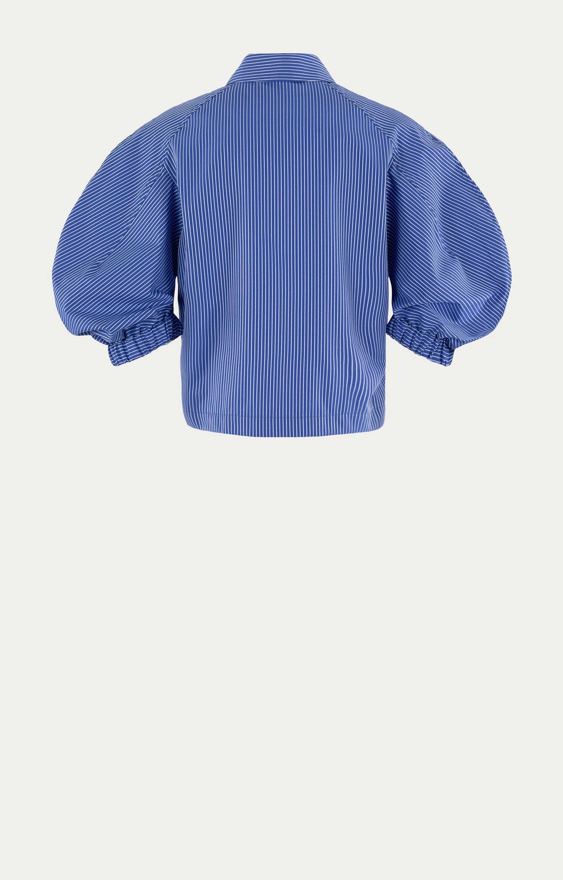 Blouse met pofmouwen