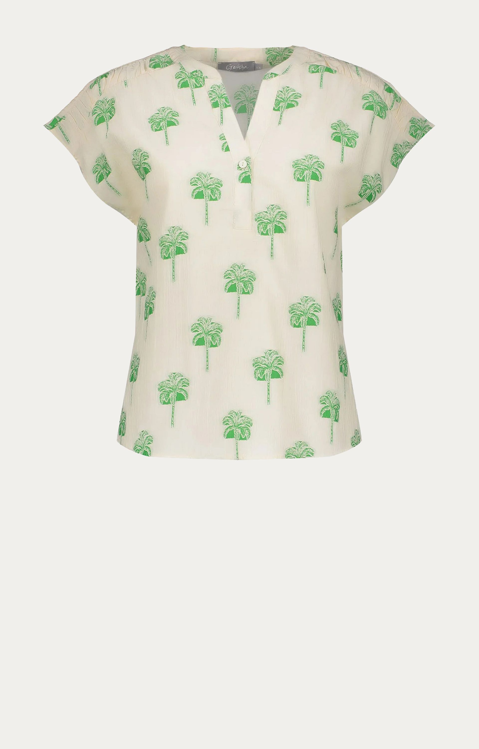 Blouse met dessin 