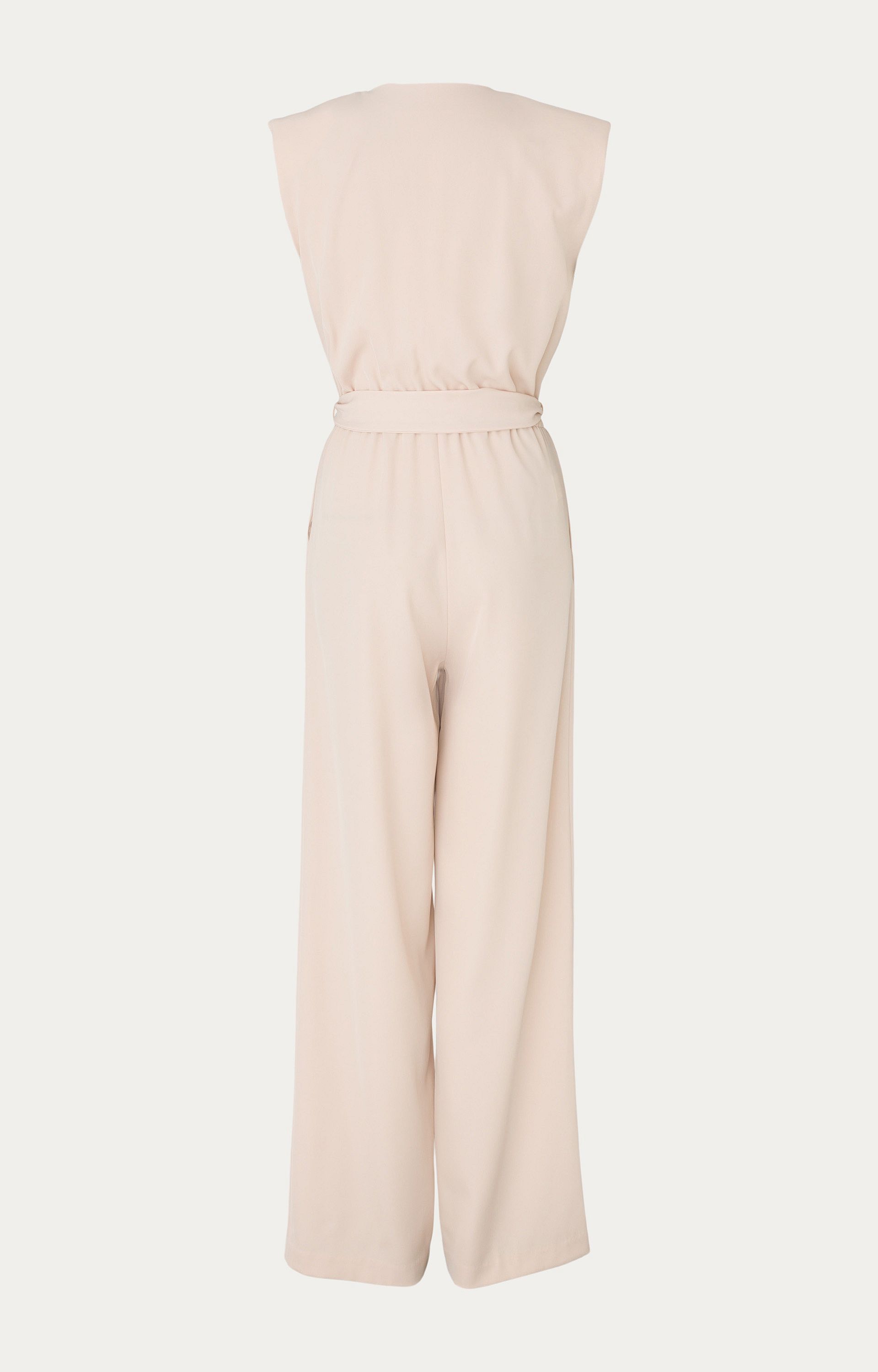 Jumpsuit met ceintuur
