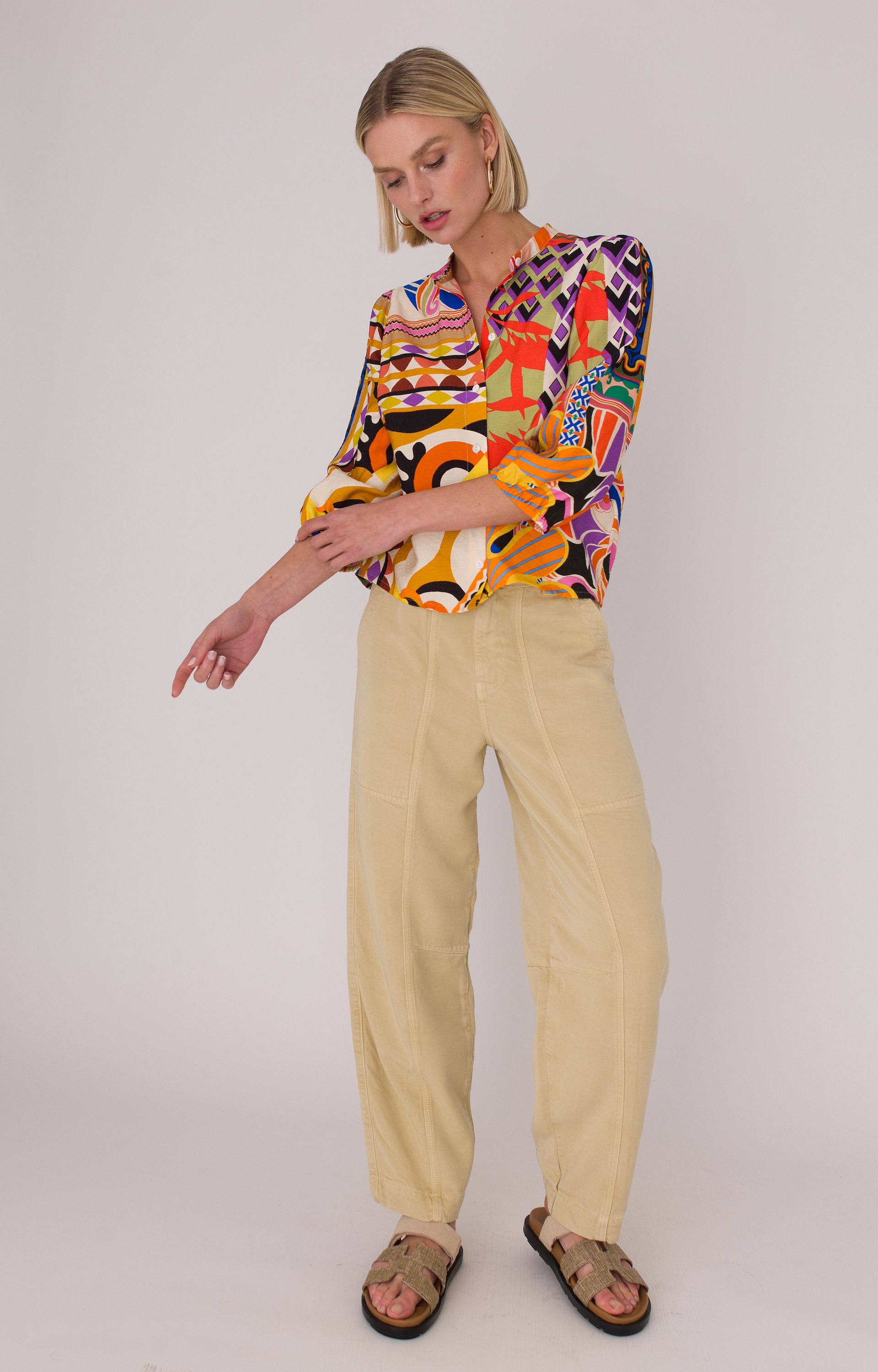 Blouse met print