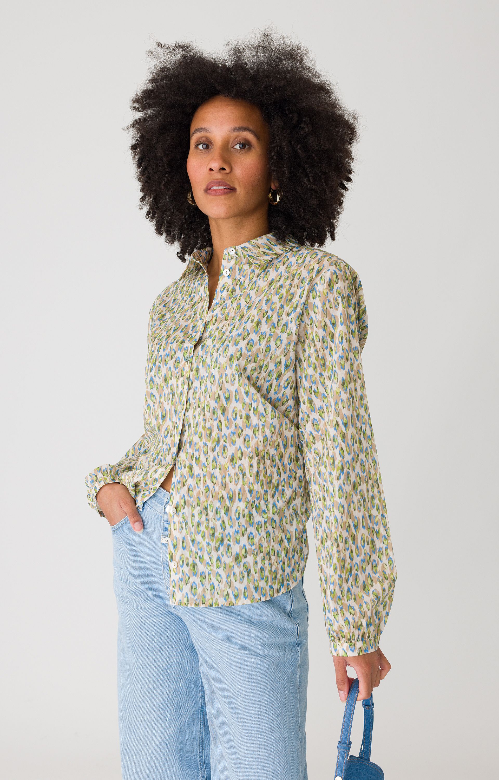 Blouse met print