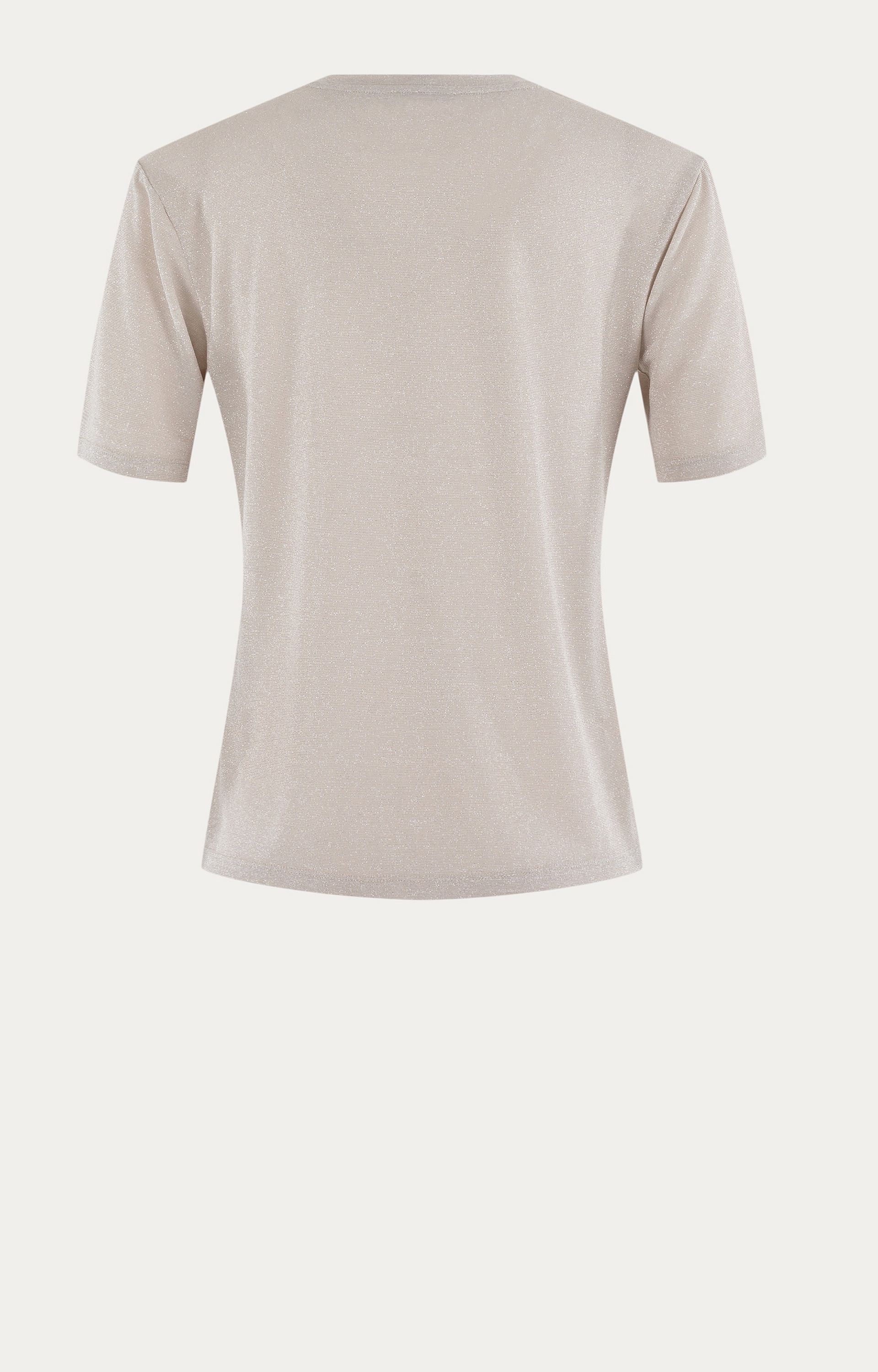 Shirt met lurex