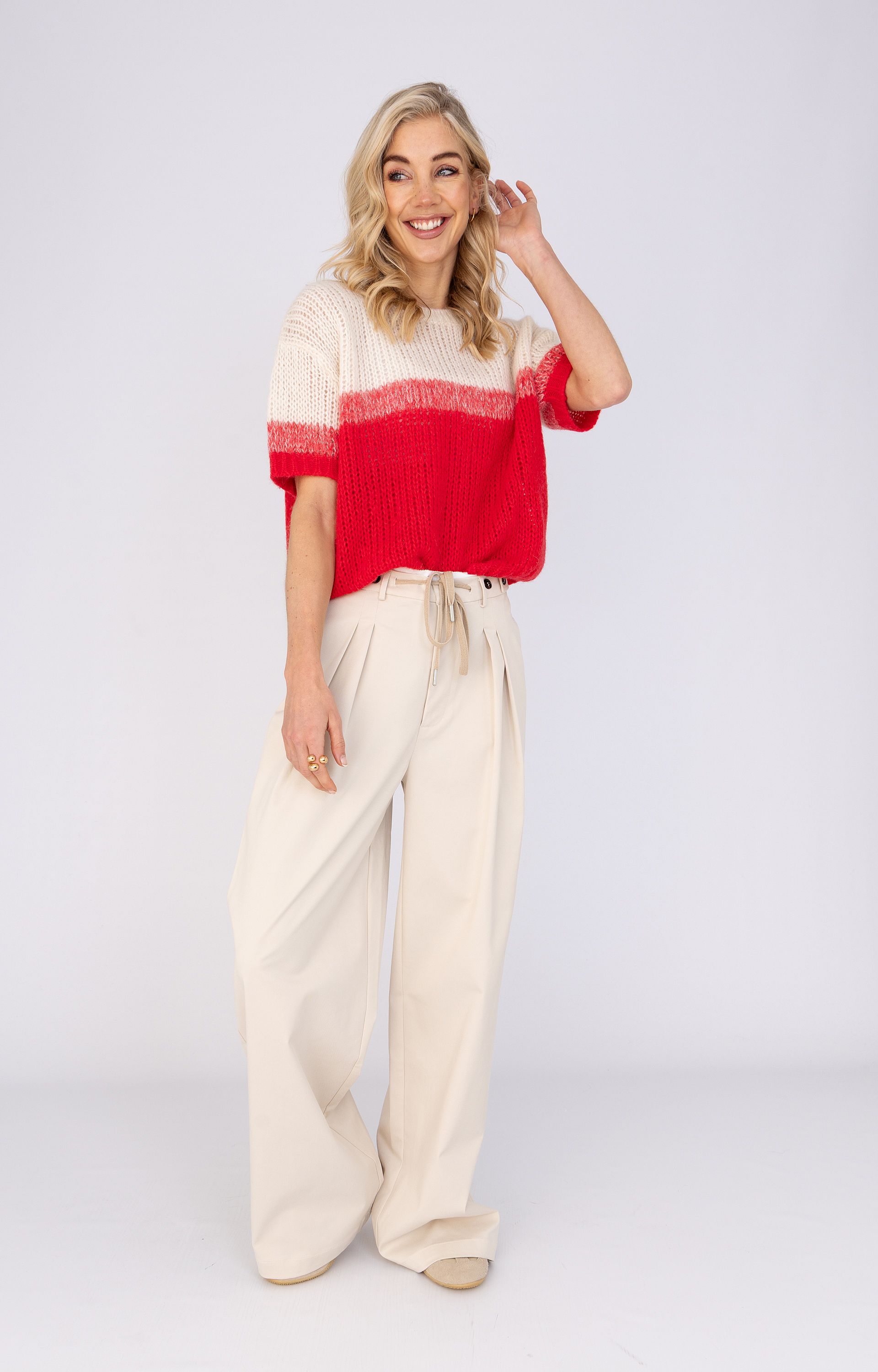 Pullover gebreid