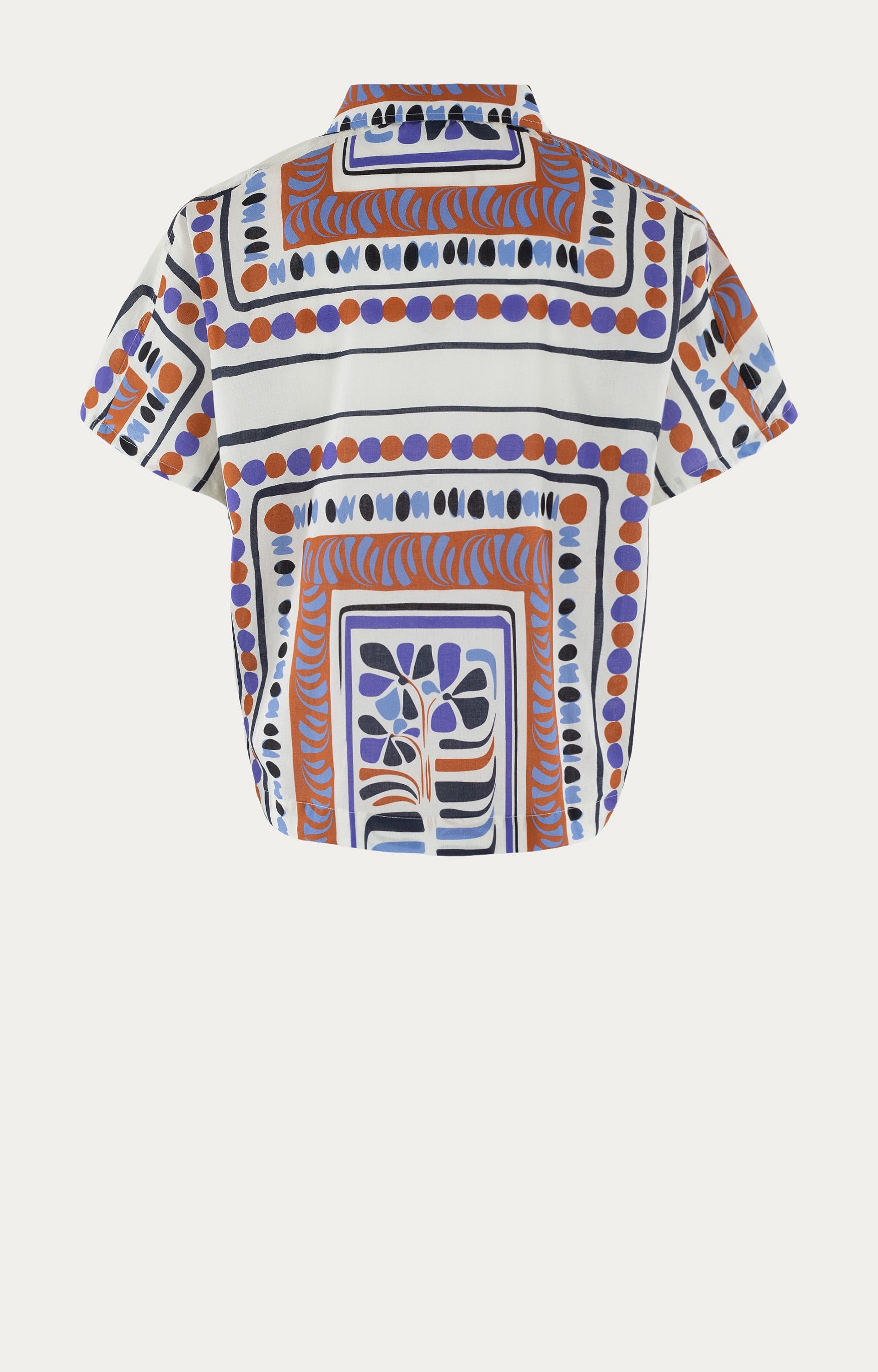 Blouse met print