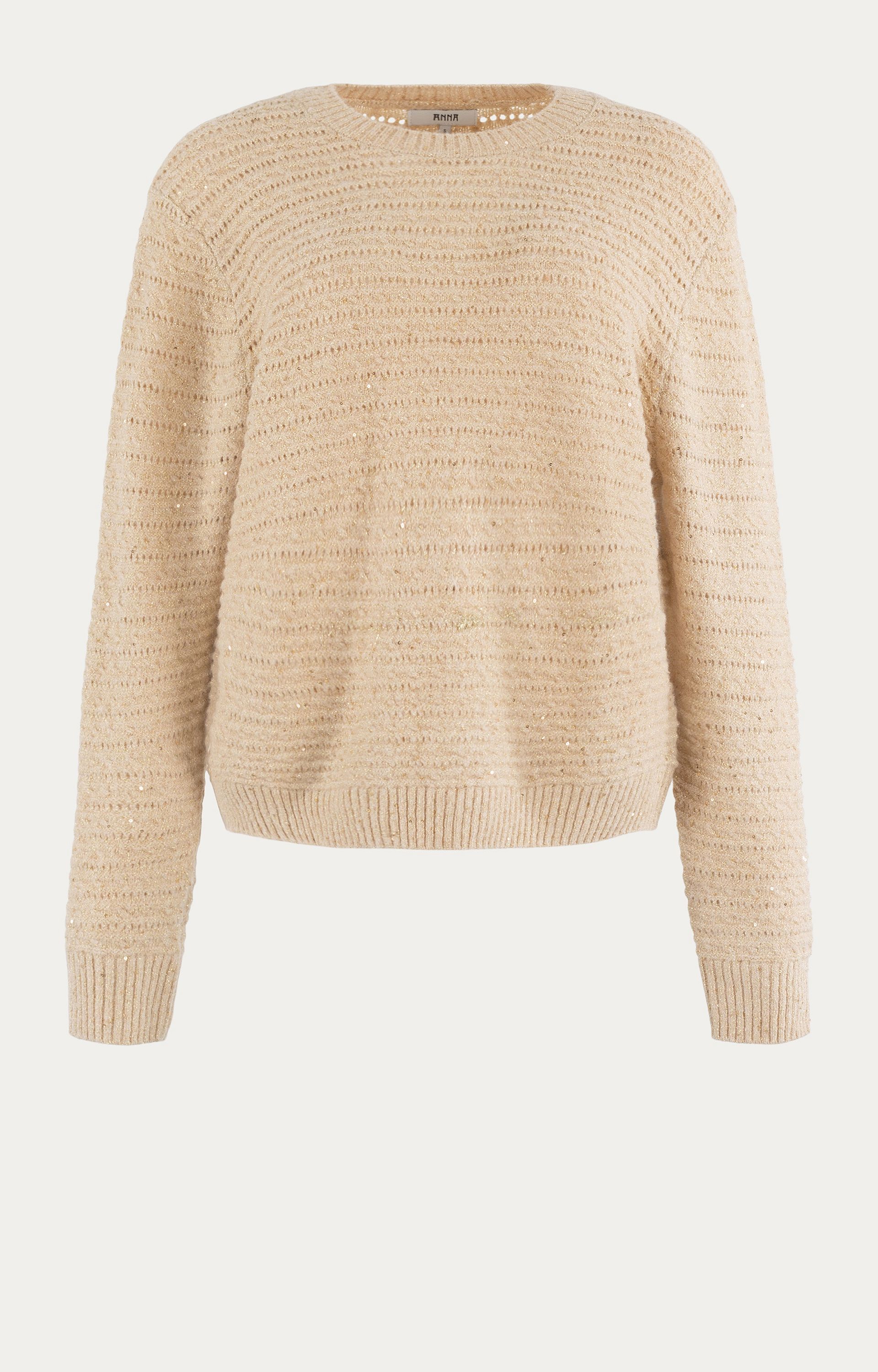 Pullover met lurex