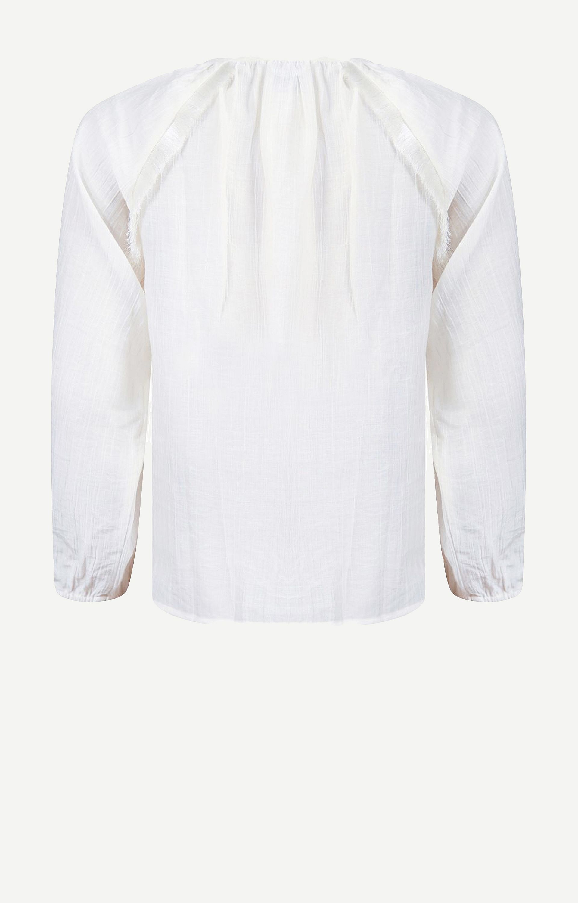 Blouse franje