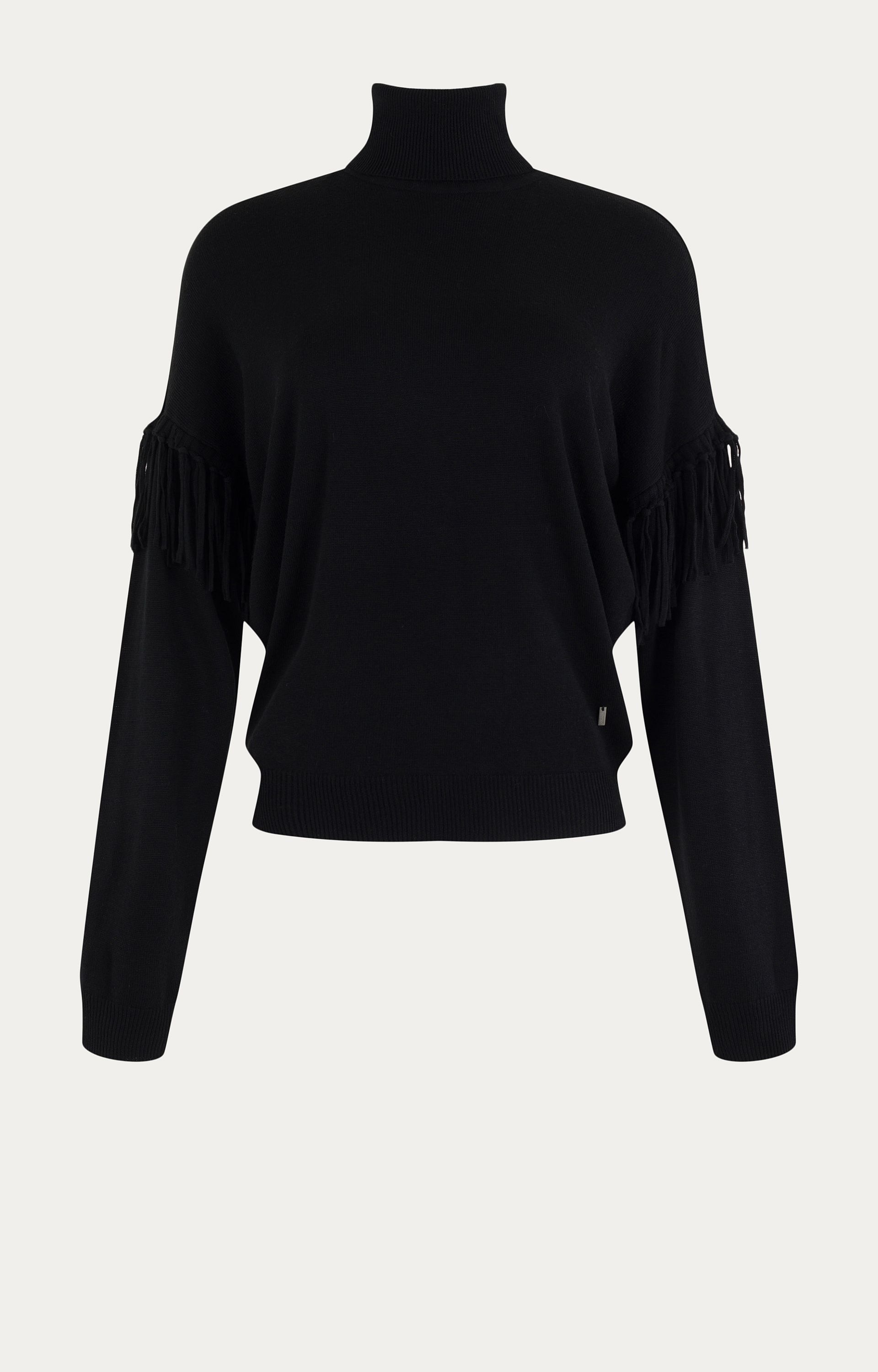 Pullover met franjes