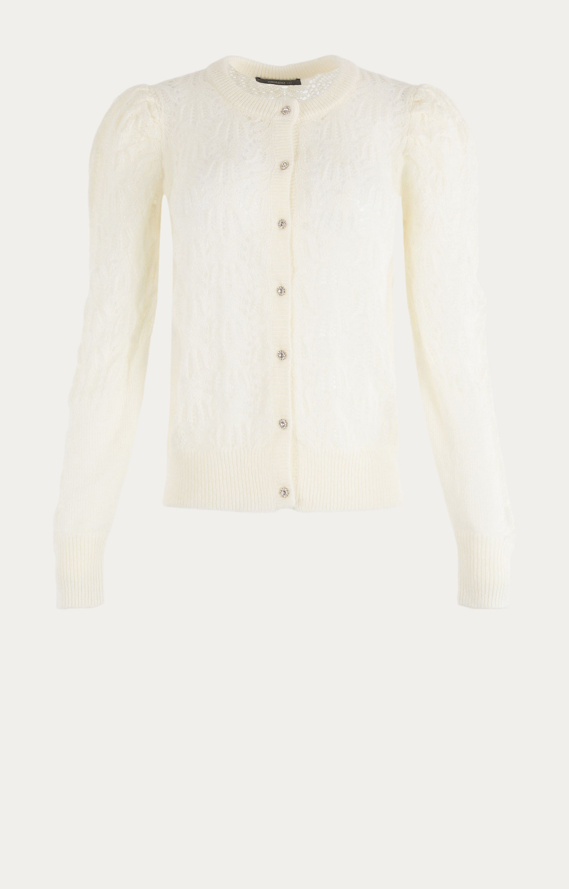 Ajourgebreid vest