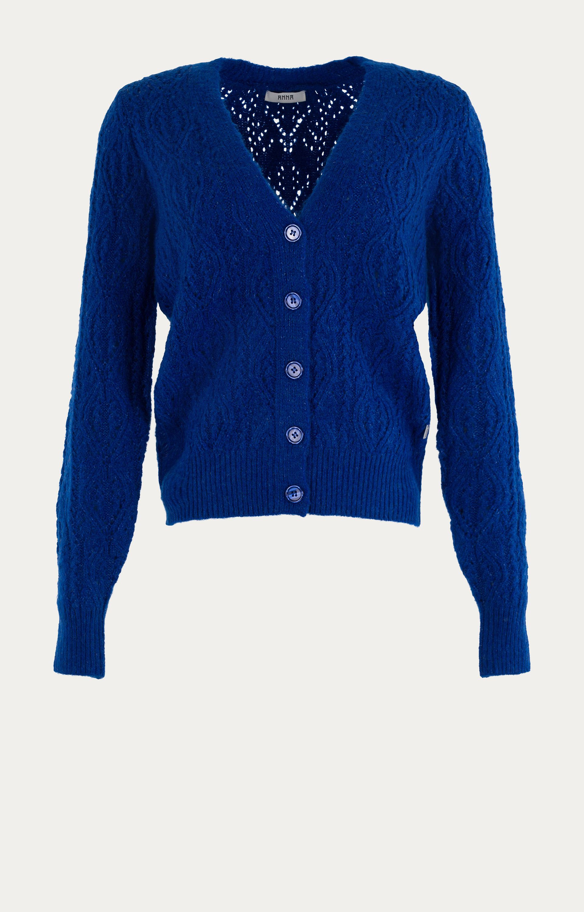 Ajourgebreid vest