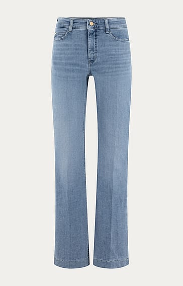 MAC Jeans Anna high-waist slim fit pantalon met steekzakken • Donkerblauw • de Bijenkorf MAC Jeans Anna high-waist slim fit pantalon met steekzakken • Donkerblauw • de Bijenkorf