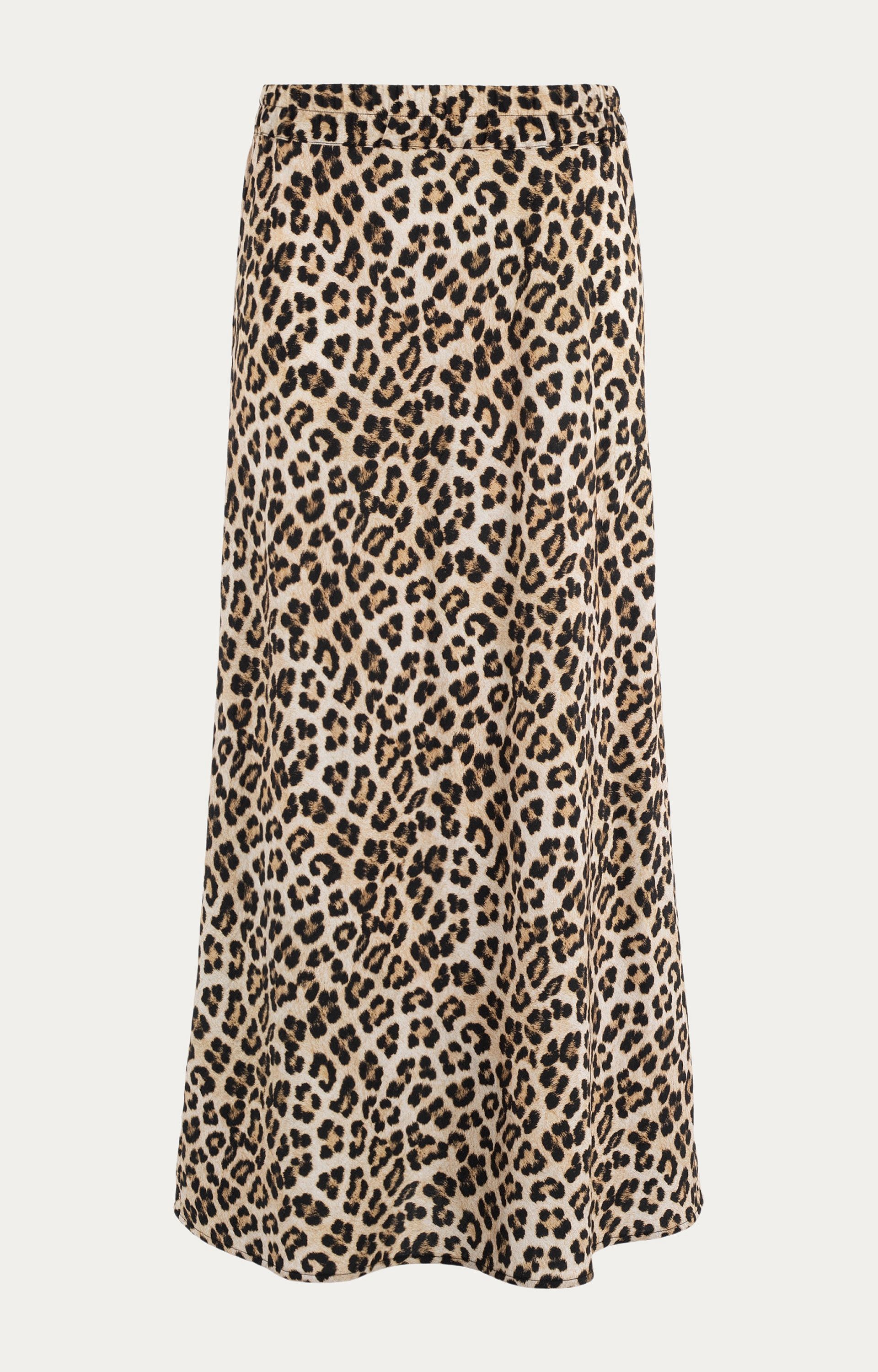 Rokje Dames Tijgerprint Rokje Anna Dames Rok Met Print