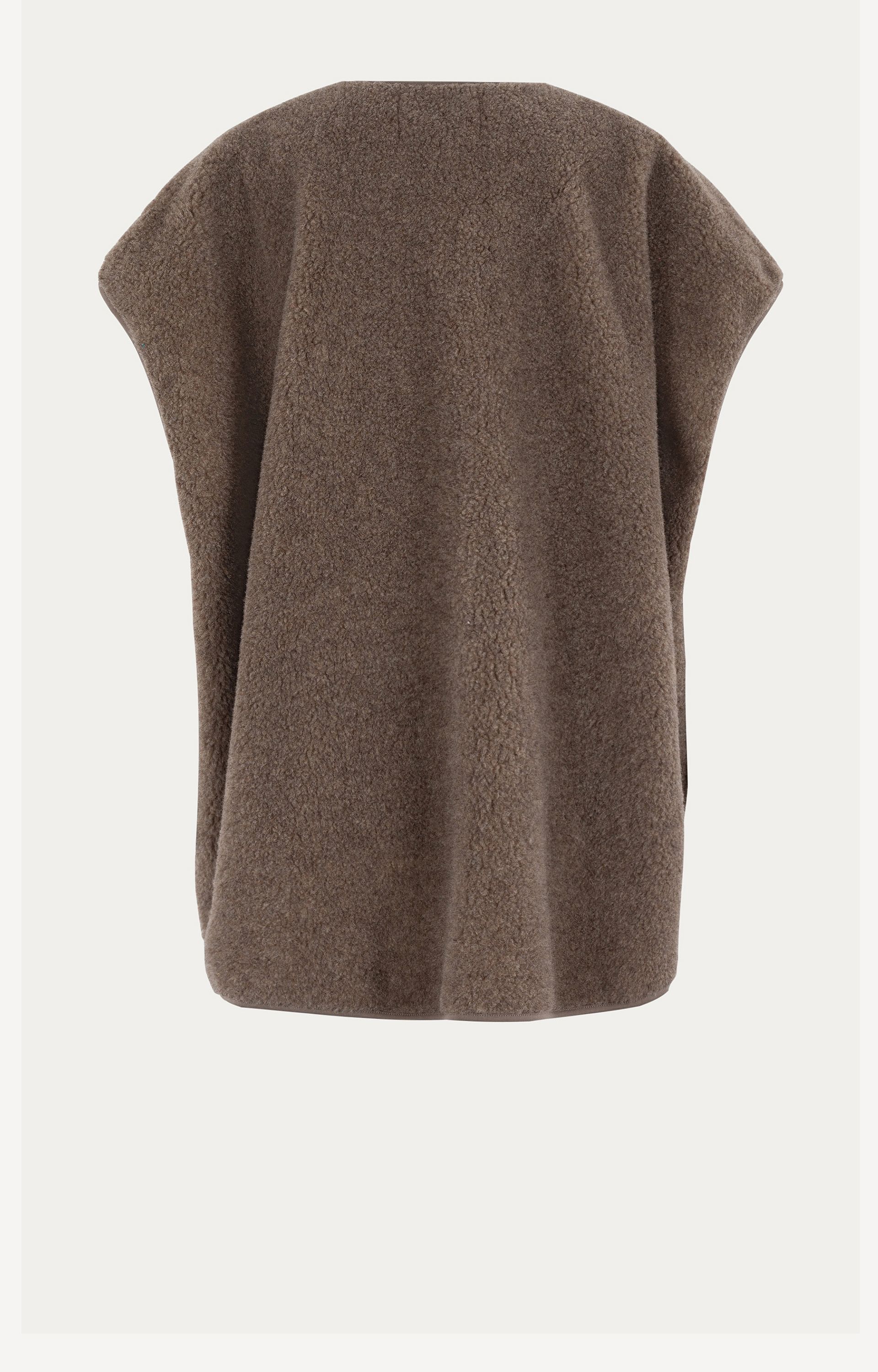 Na.e Handmade Wool Gilet トープ na.e Handmade Wool Gilet トープ