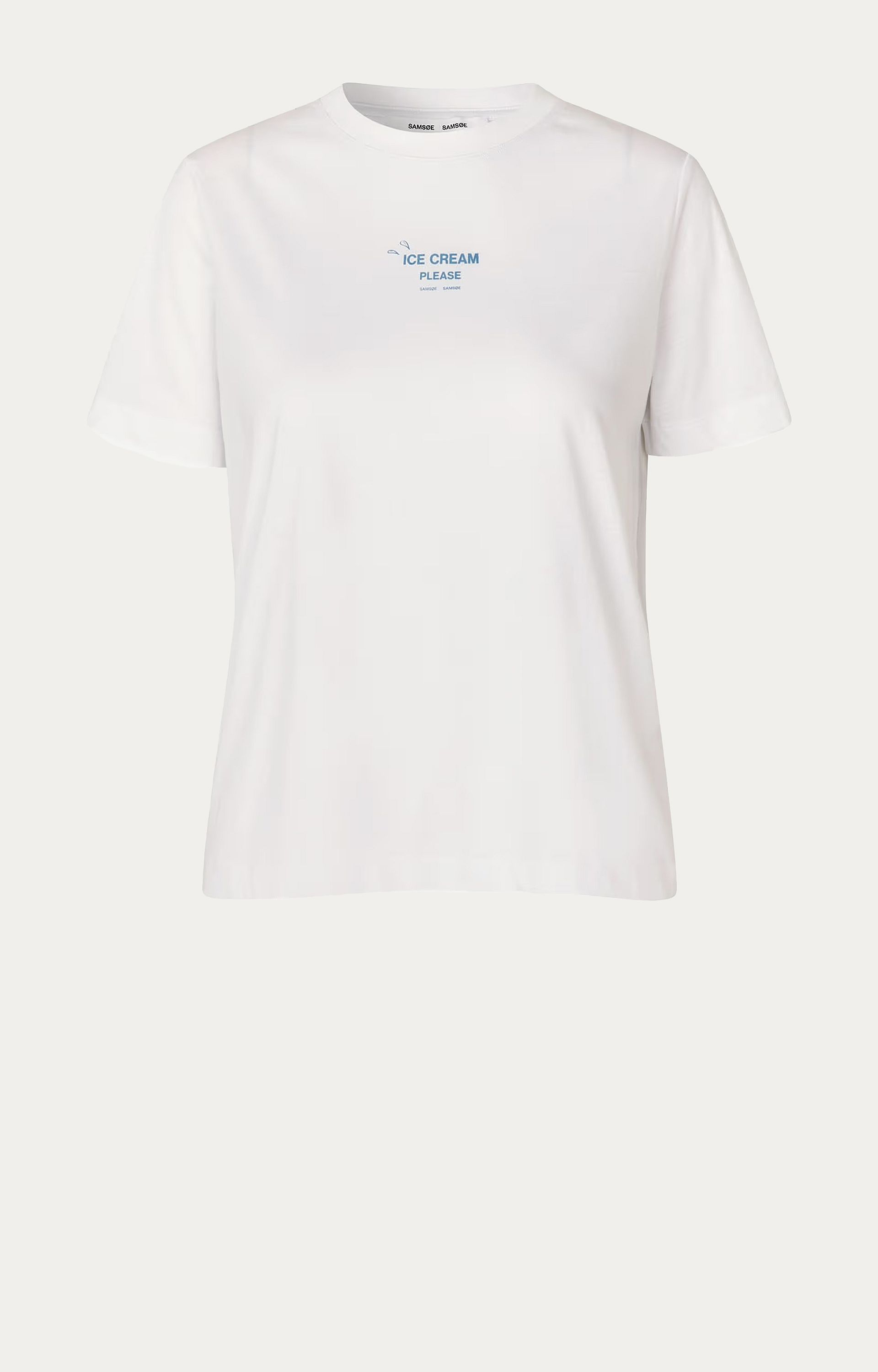 SAMSOE & SAMSOE アイスクリームTシャツ T-shirt Sacamino | M | 5711453353906